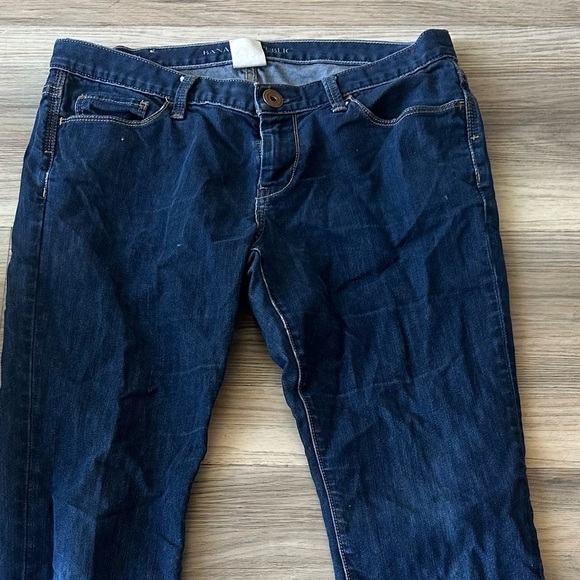 Banana Republic Women's Dark Blue Slim Jeans - Picture 6 of 9